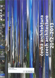 Česká architektura 2012-2013