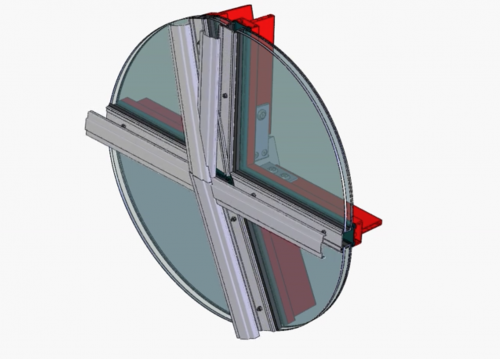 Image: la pose des vitrages