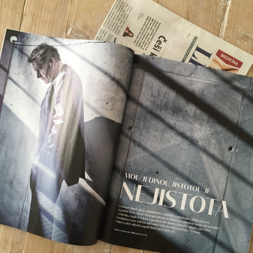 Image: Leopold Bareš pour le magazine Esprit: „C’est l’incertitude, qui est ma seule certitude.“