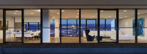 Image: Le V Tower Pankrác en finalisation