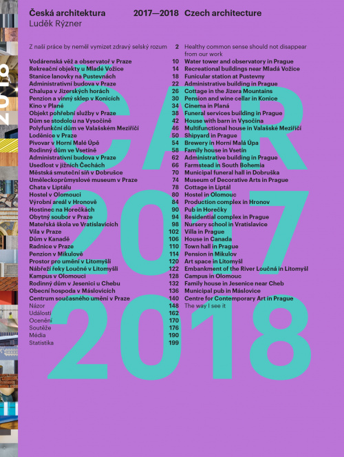 Image: Podpořili jsme ročenku české architektury 2017–2018